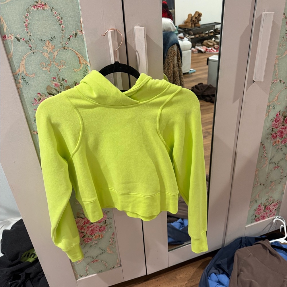 Lululemon Athletica Lime Green Hoodie